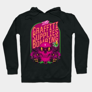 Graffiti supplies bombing Hoodie